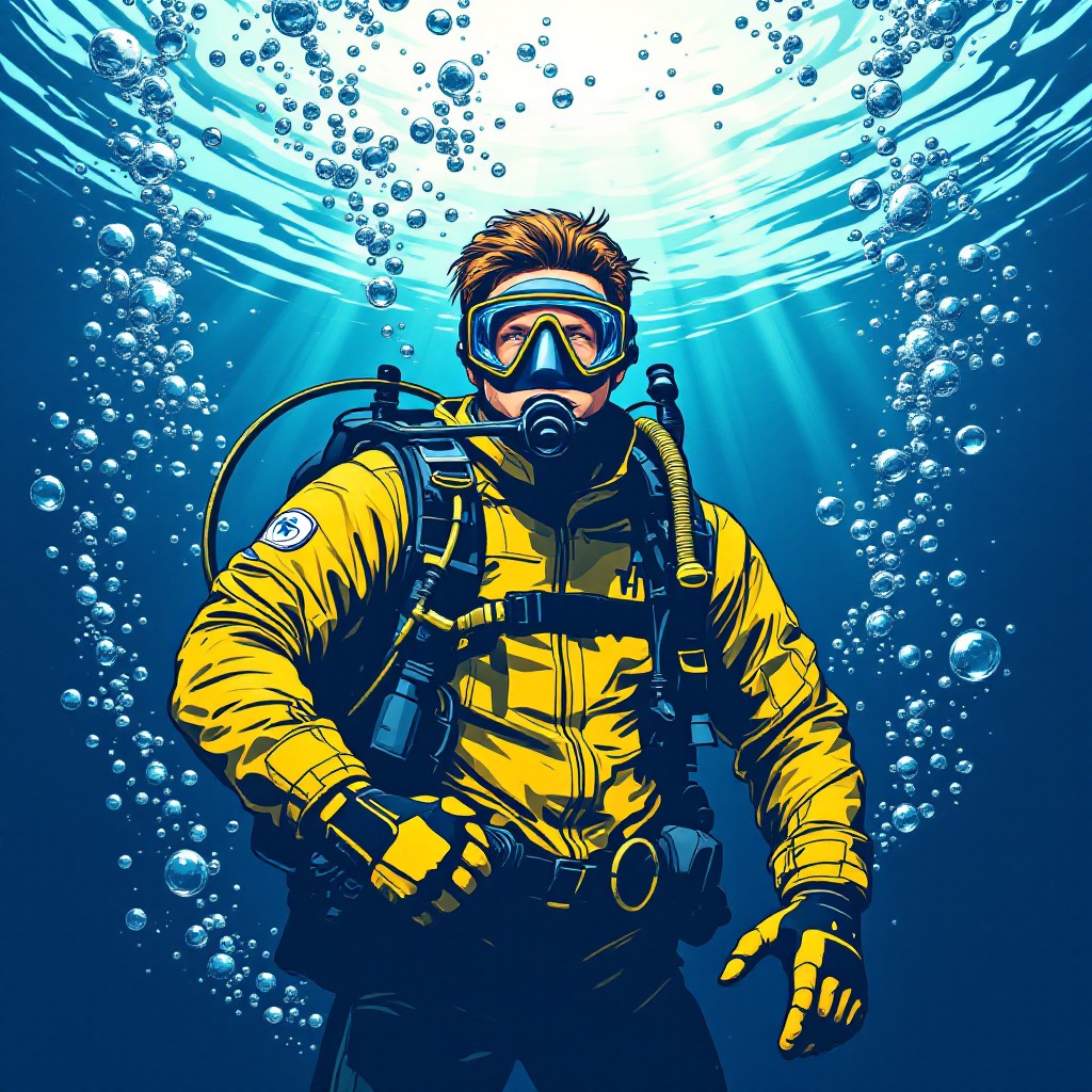 Free Diver Exploring Deep Image - Scuba, Diving, Underwater | Download ...
