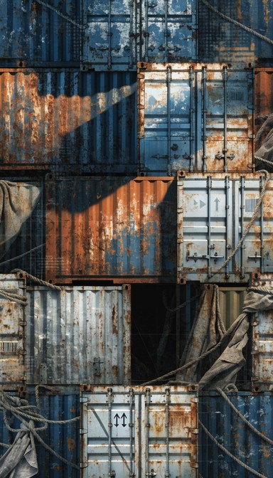 Shipping Container Texture Blue Rust Free Industrial Metal Texture Image - Industrial, Metal, Texture ...