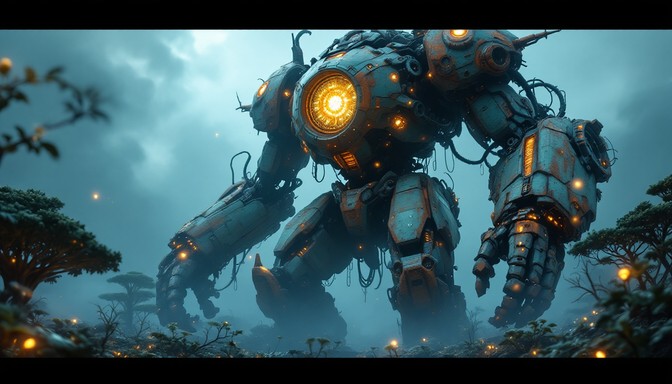 Free Giant Desert Mech Image - Robot, Desert, Futuristic | Download at ...