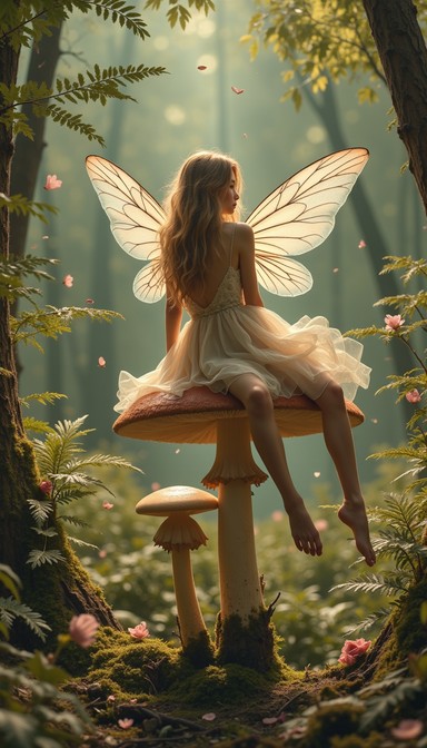 Free Woodland Fairy Dream Image - Fairy, Forest, Wings | Download at ...