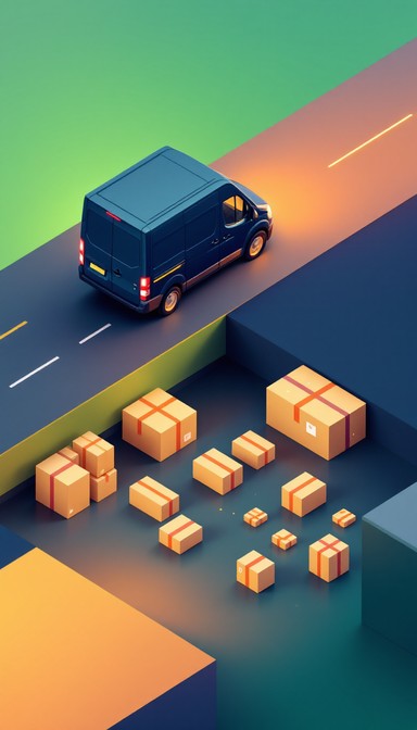 Delivery Material Simple Free Delivery Made Simple Image | Download at StockCake