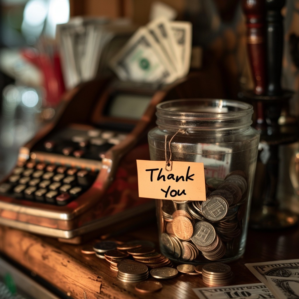 Free Gratitude Cash Collection Image - Money, Coins, Jar | Download at ...