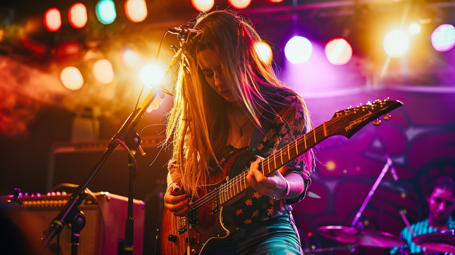 Free Guitarist Rocking Stage Image - Music, Performance, Concert ...