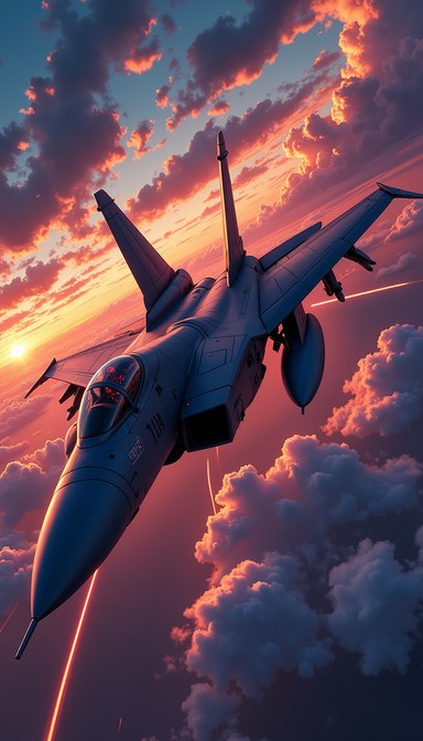Free Sunset Fighter Ascends Image - Fighter, Jet, Aircraft | Download ...