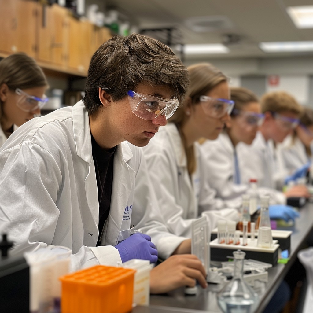 Free Focused Laboratory Work Image - Laboratory, Student, Science ...