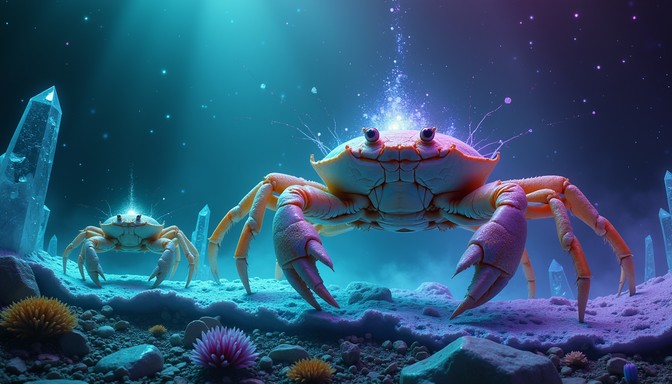 Translucent Crab Free Discovery in miniature Image - Nature, Discovery, Macro | Download ...
