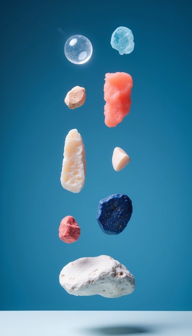 Free Hovering Textural Fragments Image - Floating, Fragments, Indigo ...