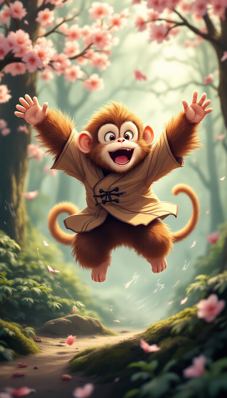 Free Serene Monkey Bath Image - Monkey, Hot Spring, Serene