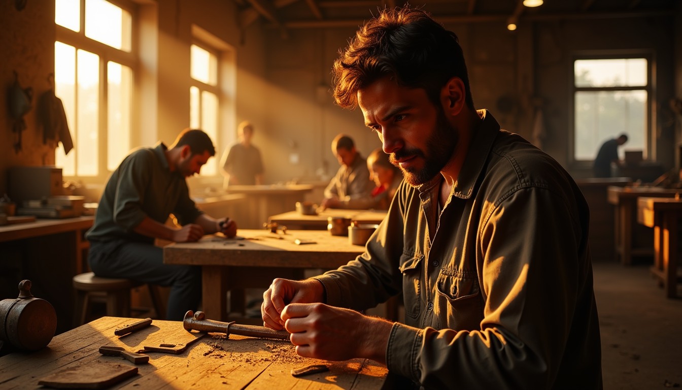 Free Crafting Golden Legacy Image - Artisan, Craftsmanship, Workshop ...