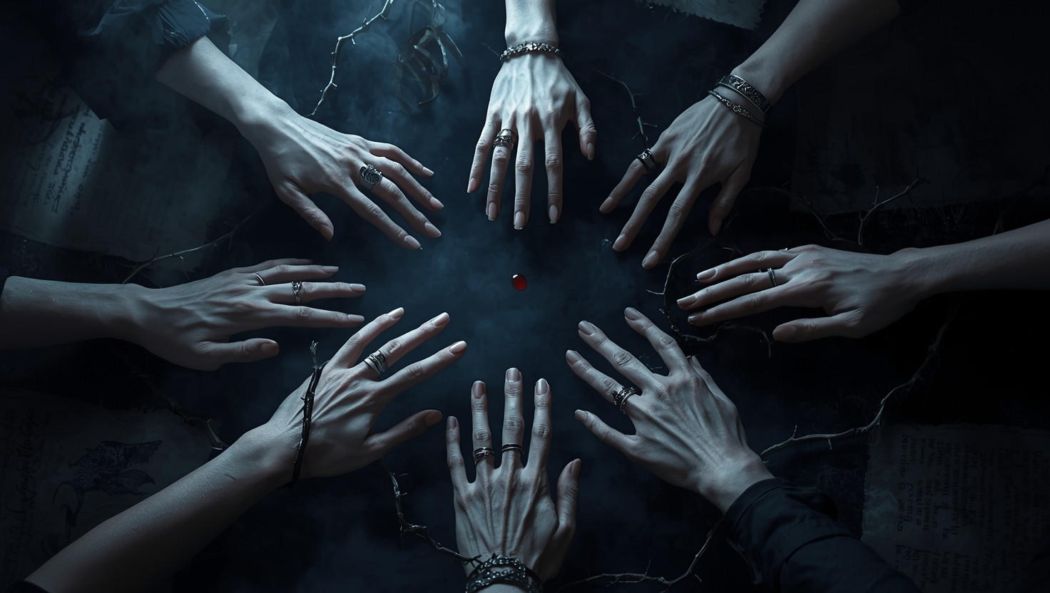 Free Gothic Ritual Circle Image - Gothic, Ritual, Hands | Download at ...