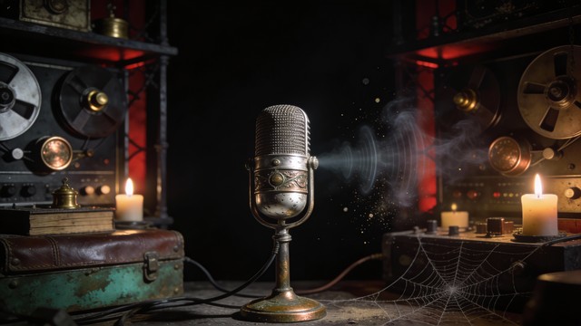 Free Ghostly Audio Chamber Image - Microphone, Gothic, Smoke | Download ...
