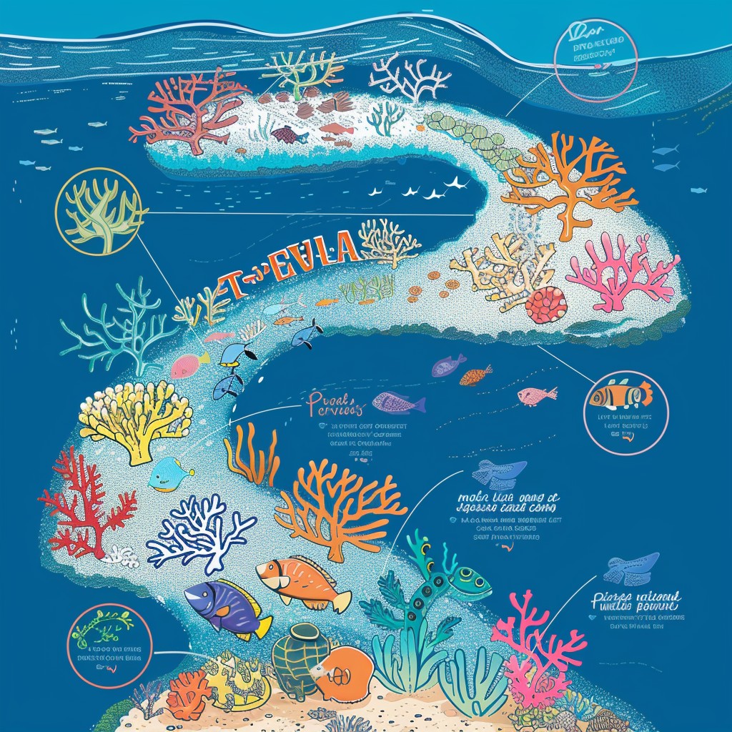 Free Coral reef ecosystem Image - Illustration, Coral Reef, Marine Life ...