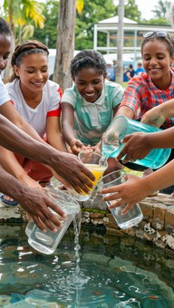 Water Used In Community Free Community Water Conservation Image - Water, Community ...