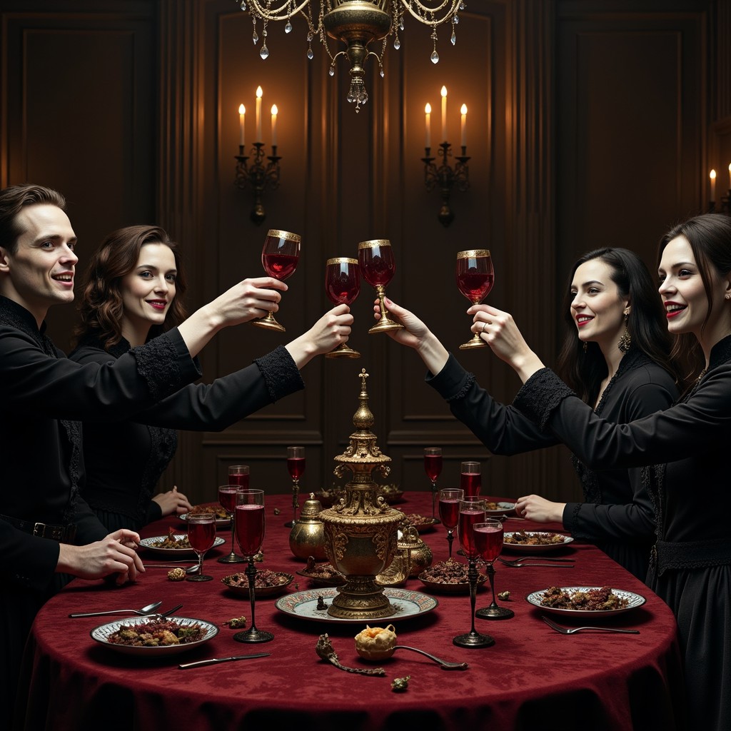 Free Midnight Wine Toast Image - Gothic, Celebration, Toast | Download ...