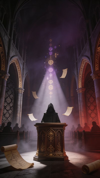 Free Mystical Cathedral Presentation Image - Gothic, Cathedral ...