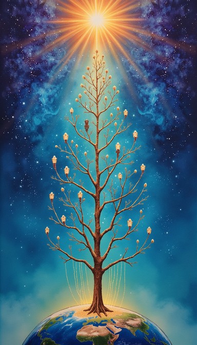 Free Cosmic Tree Transformation Image - Cosmic, Celestial, Tree ...
