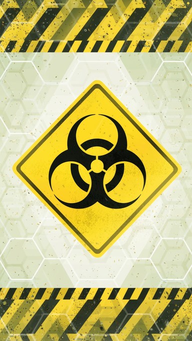Free Biohazard Warning Symbol Image - Biohazard, Warning, Symbol ...