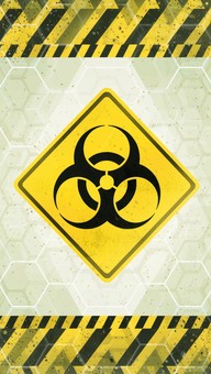 Free Biohazard Warning Symbol Image - Biohazard, Warning, Symbol ...