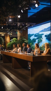 Free Panel Discussion Event Image - Conference, Meeting, Professionals ...