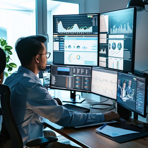Free Focused Data Analysis Image - Analyst, Computer, Screens ...