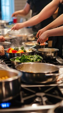 Free Busy cooking session Image - Cooking, Kitchen, Vegetables ...