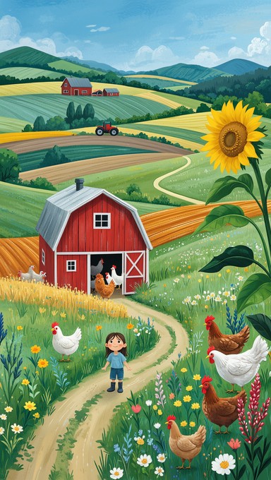 Farm Explorers Free Cozy Farm Exploration Image - Farmhouse, Rustic, Child | Download ...