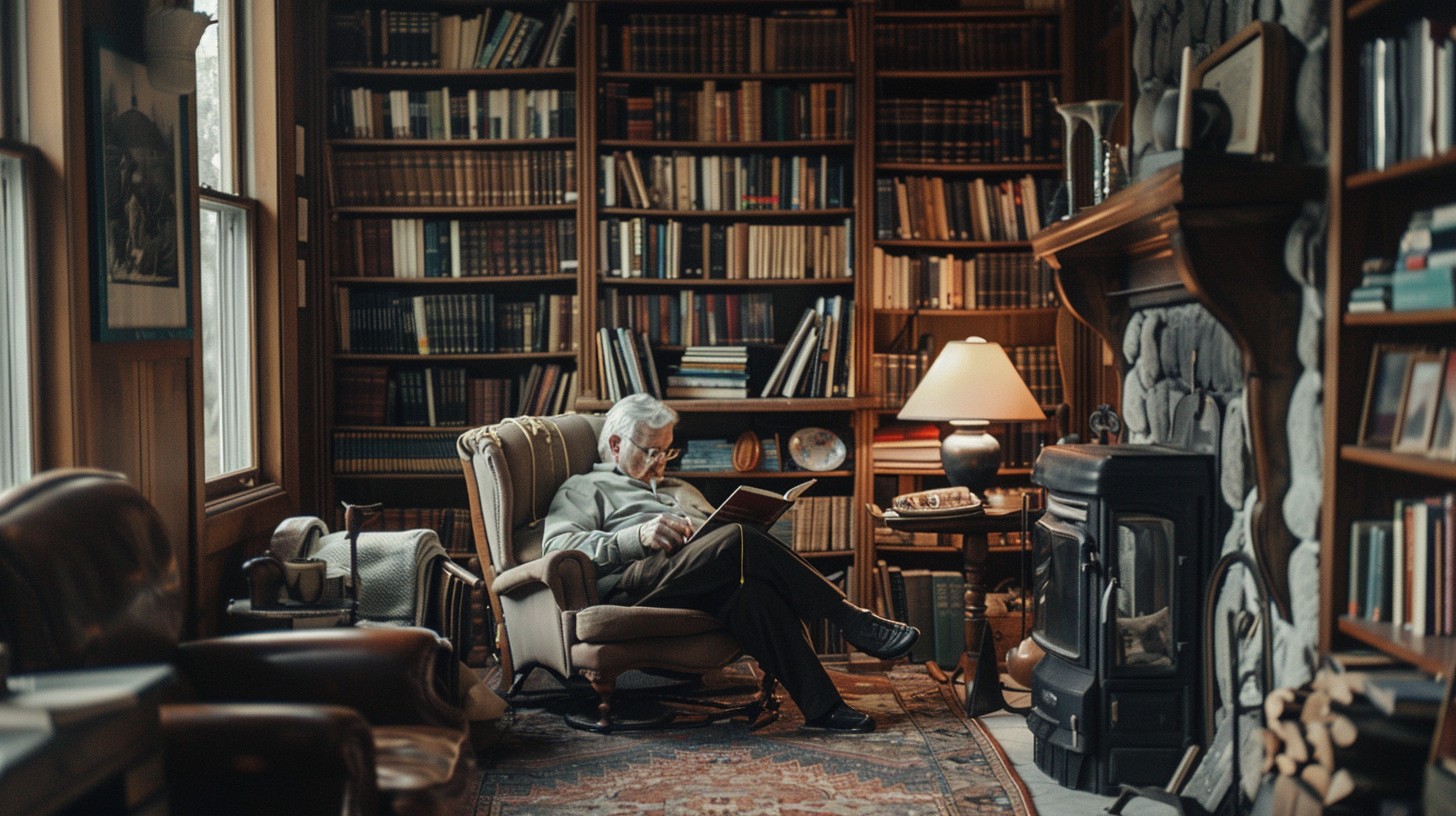 Library With Reading Free Reading in library Image - Reading, Library, Books | Download at ...