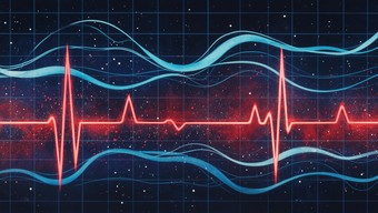 Free Digital Life Pulse Image - Watercolor, Abstract, Heartbeat ...