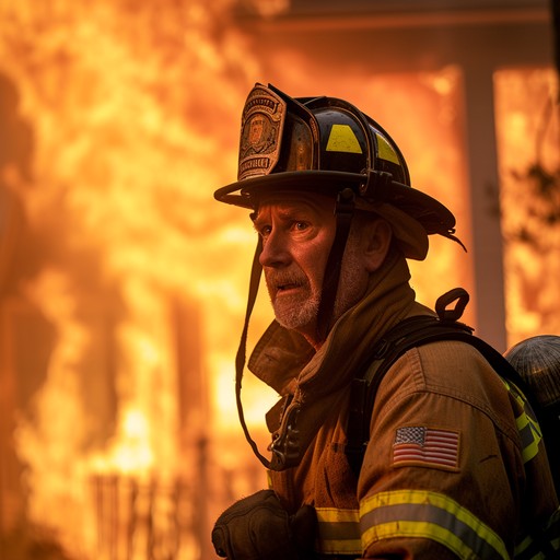 Firefighter Single Free Firefighter Braving Blaze Image - Firefighter, Inferno, Flames ...