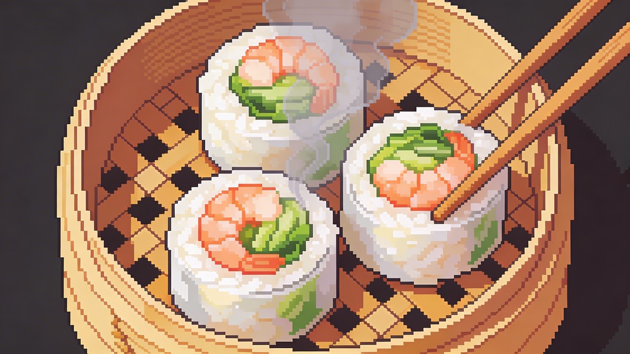Free Pixel Sushi Art Image - Pixelart, Sushi, Illustration | Download ...