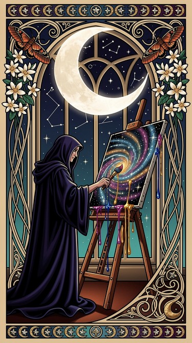 Free Moonlit Creative Magic Image - Tattoo, Illustration, Celestial ...