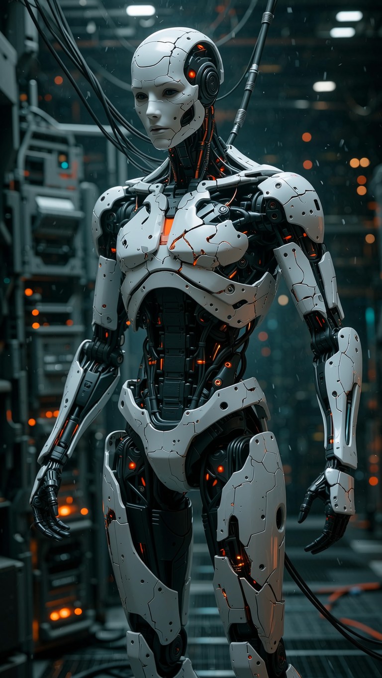 Free Broken Android Portrait Image - Android, Robot, Cyborg | Download ...