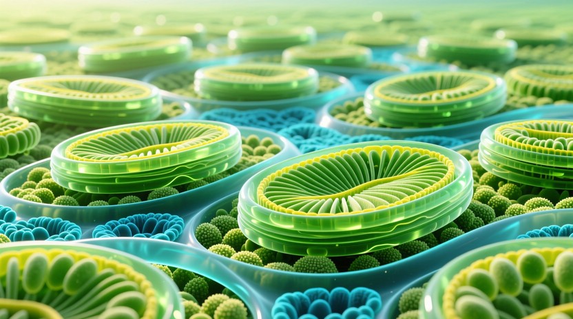 Free Vibrant plant cells Image - Microscopy, Cells, Green | Download at ...