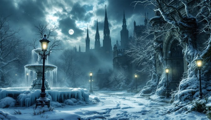 Gothic Cold Free Frozen Gothic Cathedral Image - Gothic, Cathedral, Spires ...