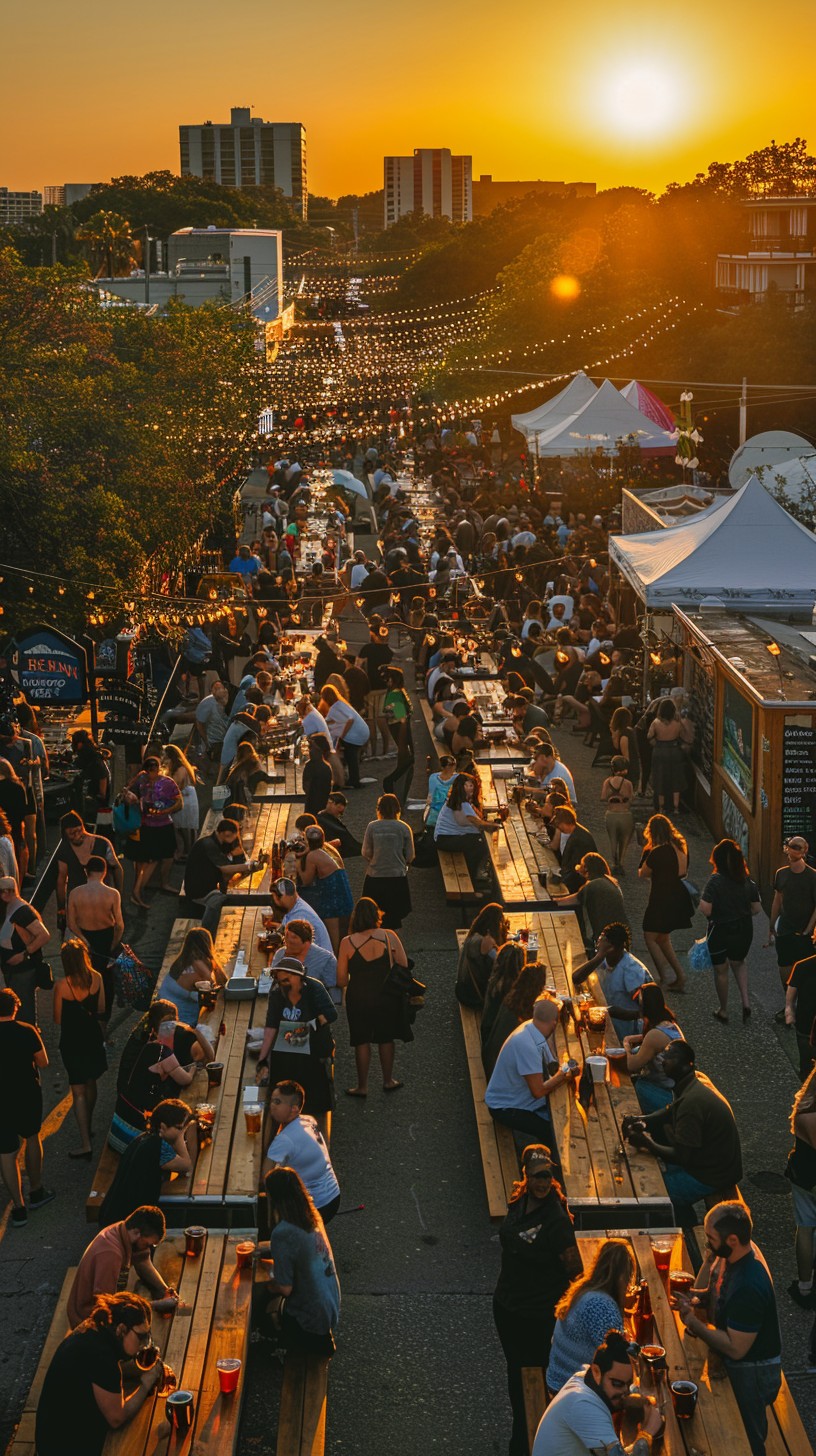 Free Sunset Outdoor Festival Image - Festival, Sunset, Community ...