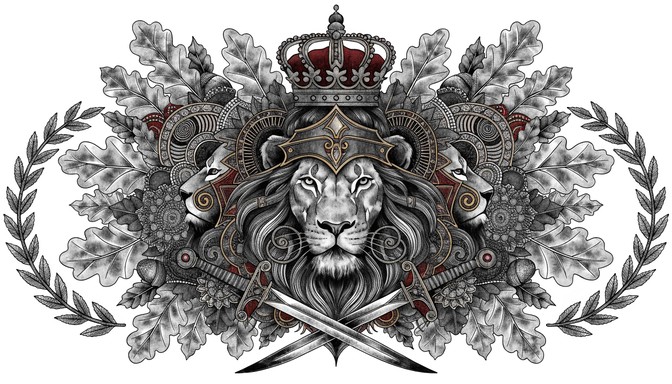 Free Lion Warrior Illustration Image - Lion, Warrior, Tattoo | Download ...