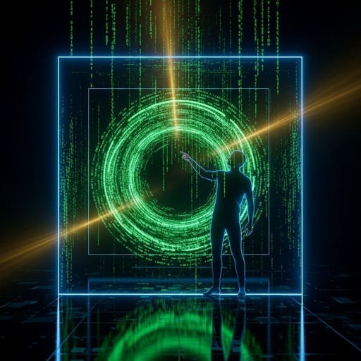 Digital Riley Free Digital Reality Portal Image - Digital, Silhouette, Code ...