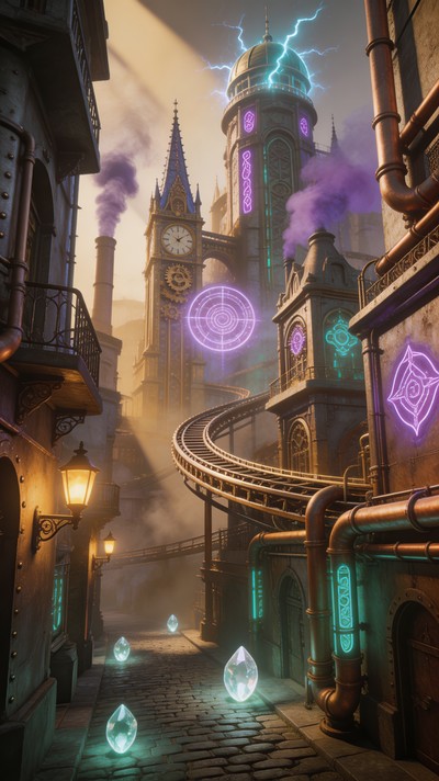 Free Dark Steampunk Spire Image - Gothic, Victorian, Steampunk ...