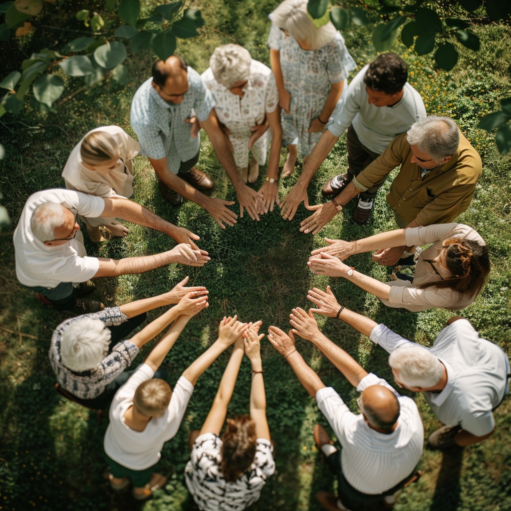 All Together Visual Free United Hands Together Image - Unity, Togetherness, Group ...