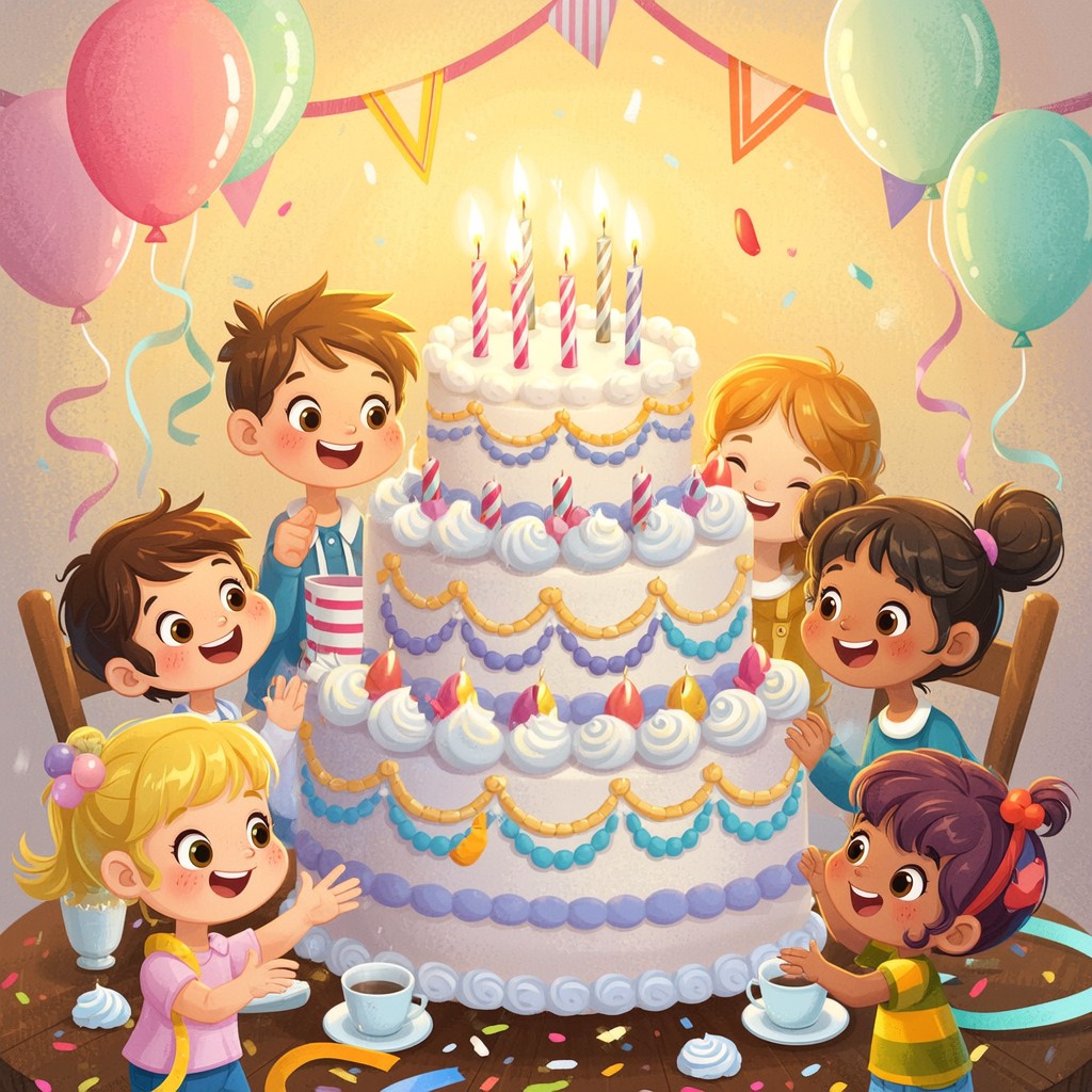 Free Joyful Birthday Party Image - Birthday, Party, Children