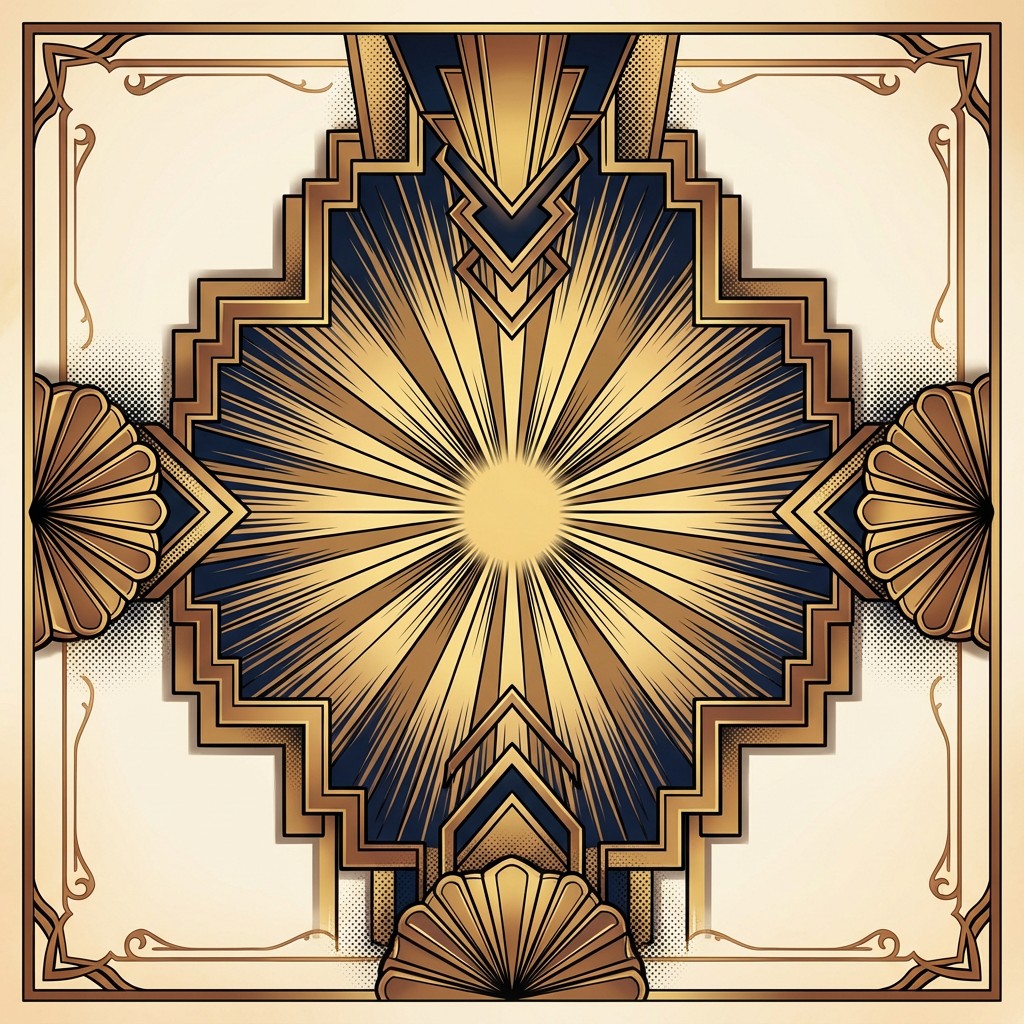 Ast Deco Patterns Free Art Deco Pattern Image - Artdeco, Sunburst, Geometric | Download ...