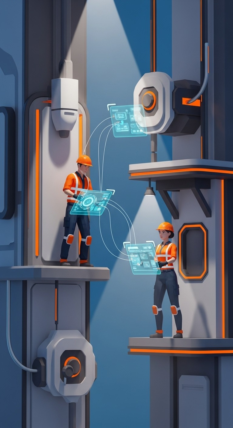 Vertical Collabre Free Vertical Industrial Collaboration Image - Industrial ...