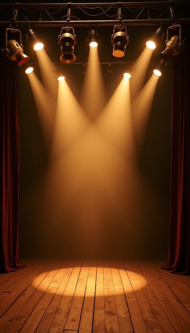 Free Spotlight Awaits Performance Image - Spotlights, Stage, Theatrical ...