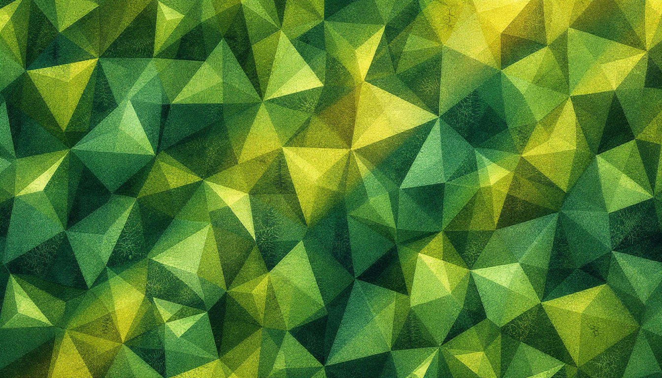 Free Geometric Forest Pattern Image - Geometric, Green, Abstract ...