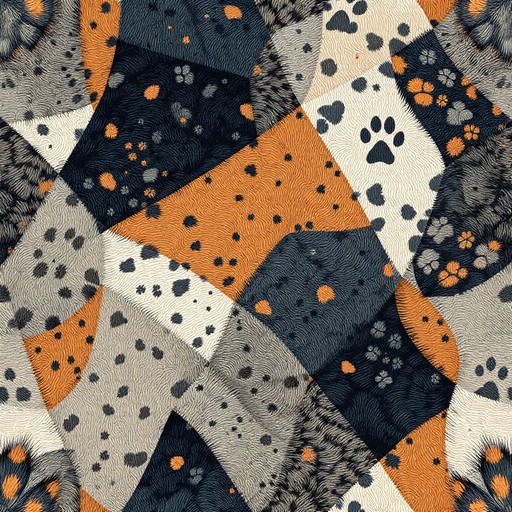 Patterns Feline Free Feline Pattern Play Image - Cats, Pawprints, Feline | Download at ...
