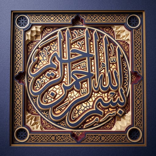 Muslim Paper Free Sacred Paper Artistry Image - Calligraphy, Arabic, Islamic ...