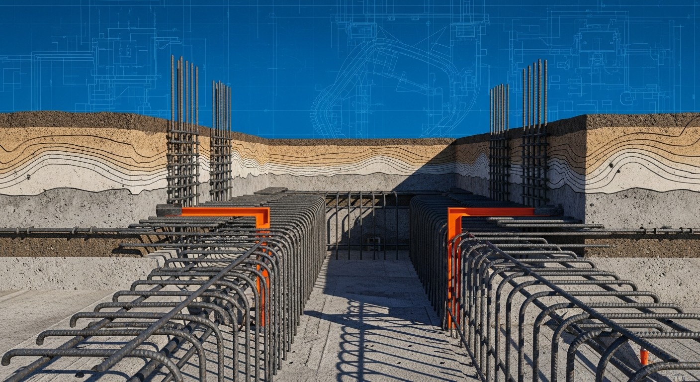 Free Engineering Meets Reality Image - Blueprint, Engineering, Concrete ...