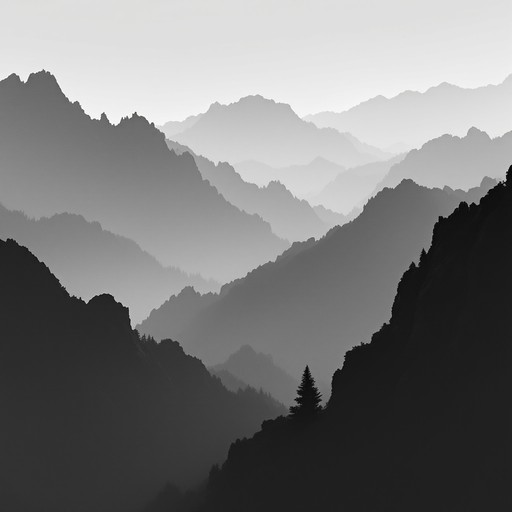 Free Majestic Mountain Wilderness Image - Mountains, Monochrome ...