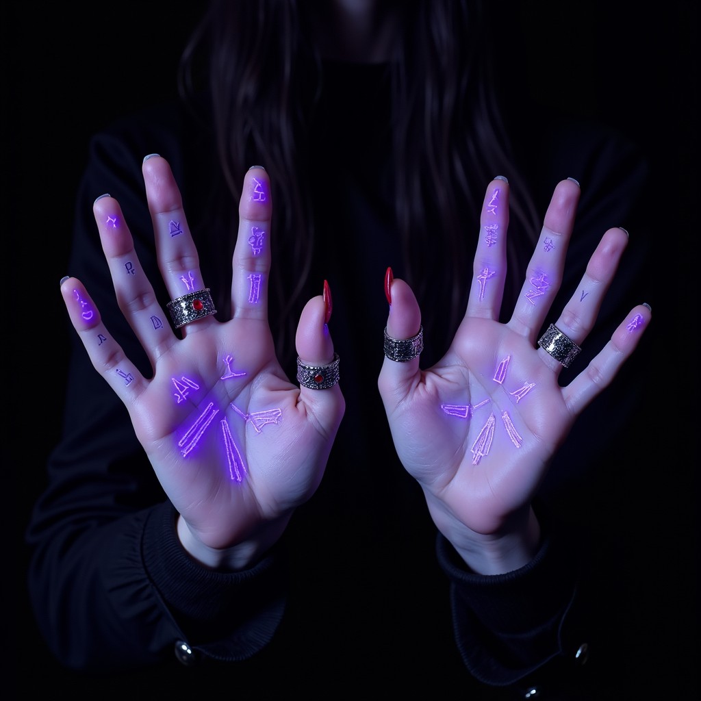 Free Mystical Glowing Hands Image - Mystical, Hands, Purple | Download ...