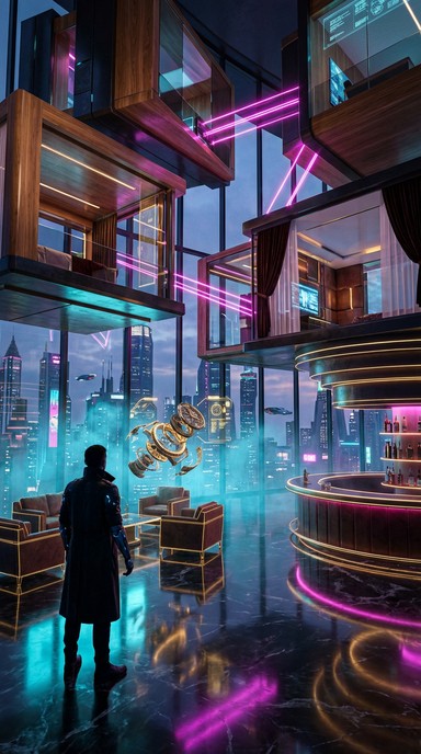 Photo inspiration: Picture Idea: Free Futuristic Luxury Penthouse Image
